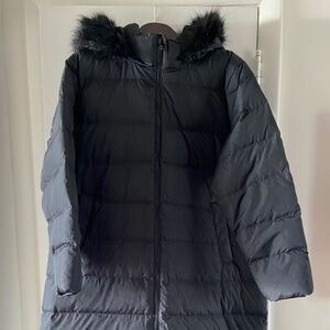 Like New Lands End Maxi Full Length Down Coat